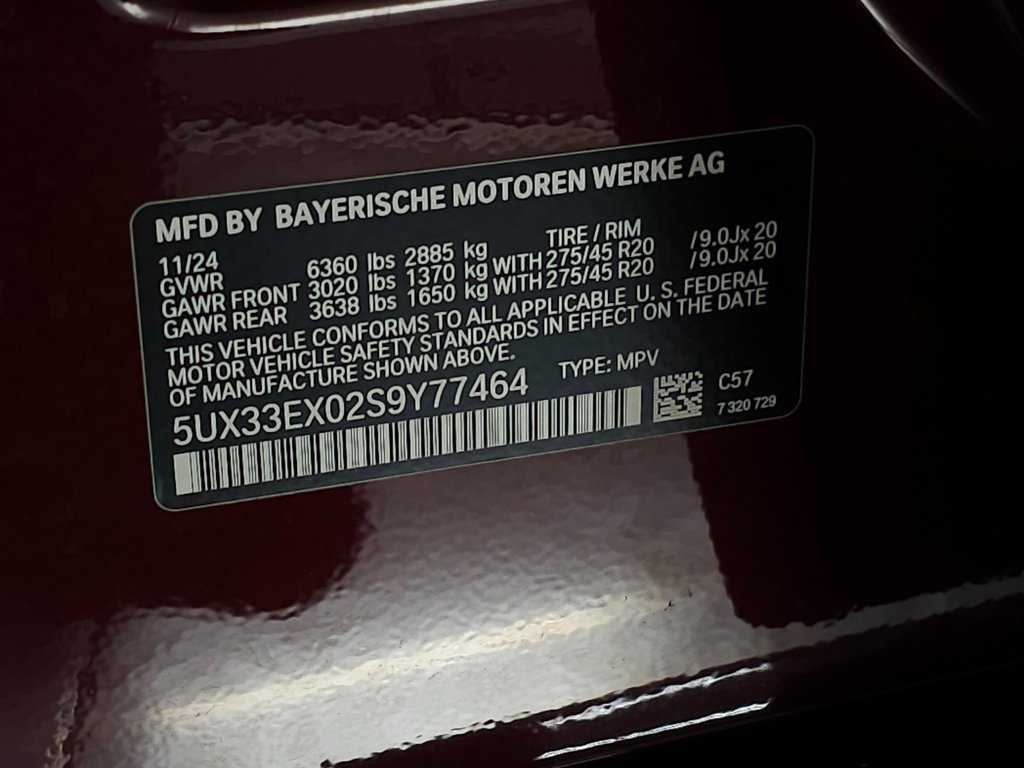 Used 2025 BMW X6 xDrive40i w/ Climate Comfort Package image 42