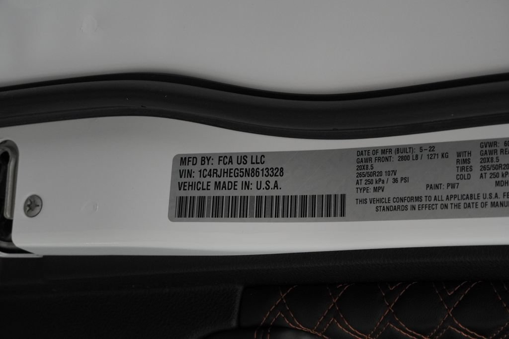 Certified 2022 Jeep Grand Cherokee Summit w/ Adv Protech Group IV AWD/4WD image 54