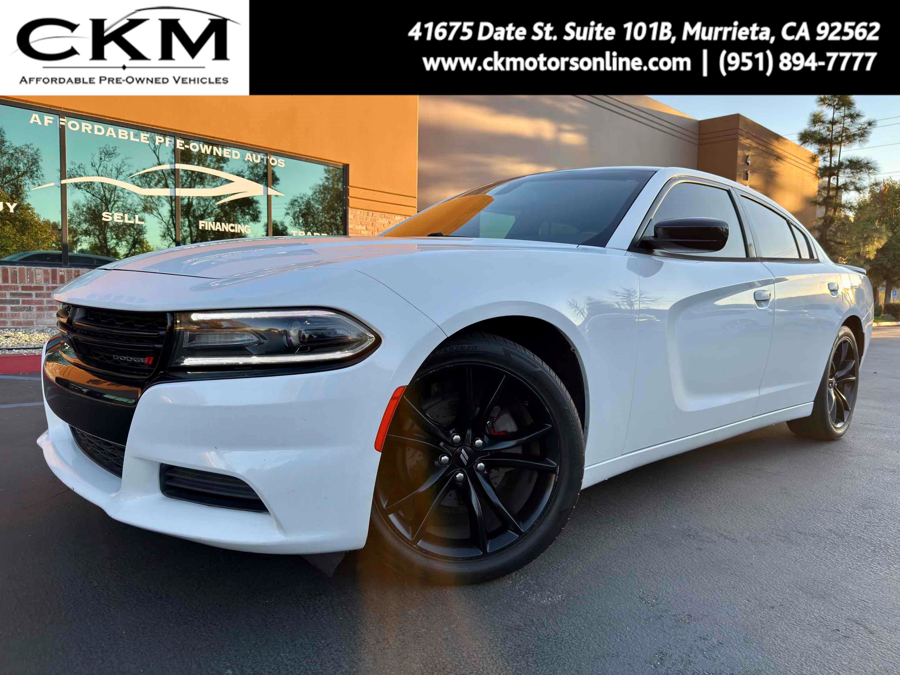 Used 2018 Dodge Charger SXT w/ Blacktop Package