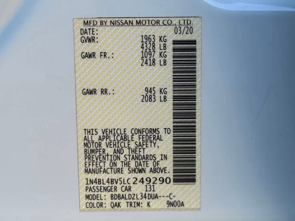 Used 2020 Nissan Altima 2.5 S image 21