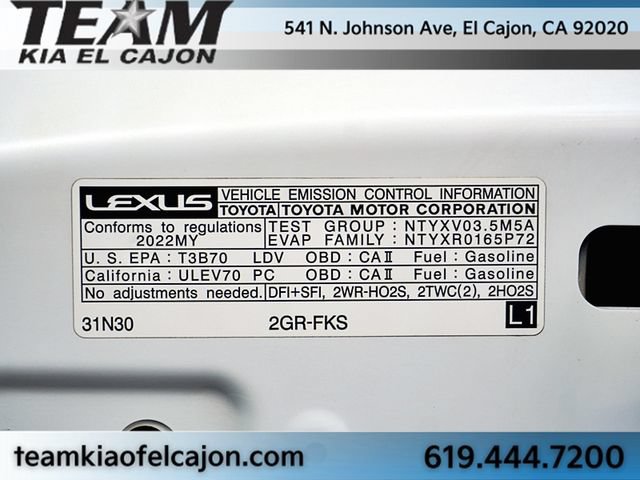 Used 2022 Lexus IS 350 F Sport RWD image 44