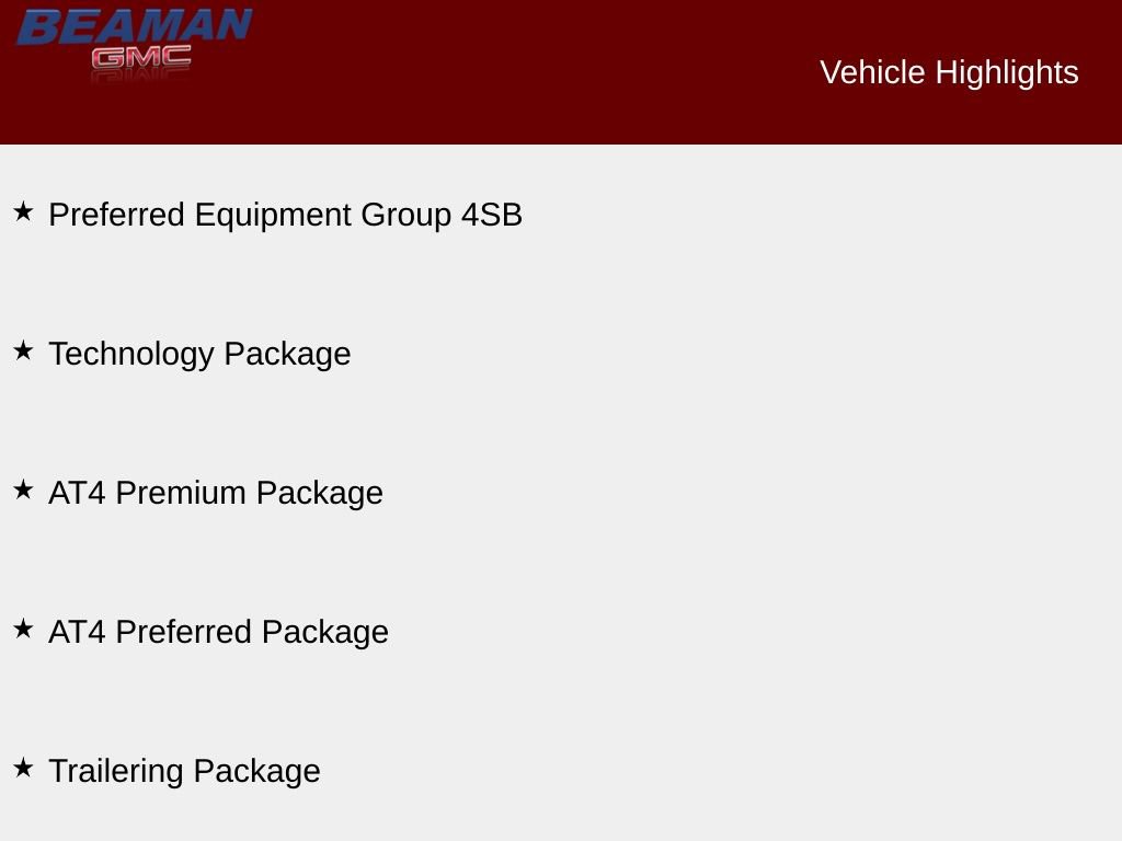 New 2025 GMC Sierra 1500 AT4 w/ AT4 Premium Package image 4