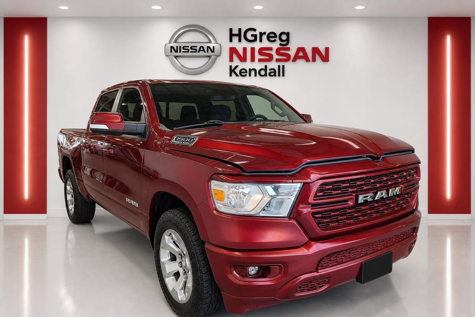 Used 2022 RAM 1500 Big Horn AWD/4WD image 3