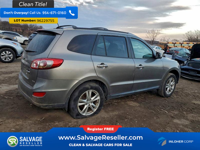Used 2012 Hyundai Santa Fe Limited w/ Navigation Pkg 4 image 4
