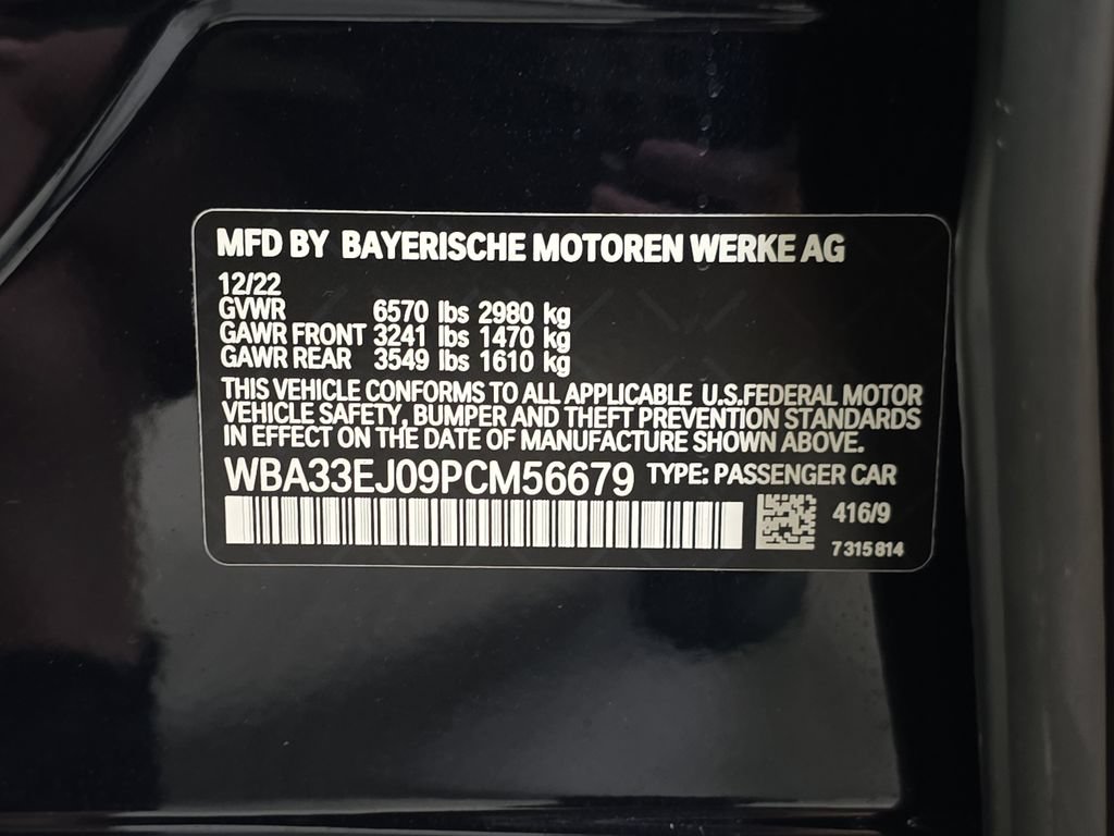Used 2023 BMW 760i xDrive AWD/4WD image 34