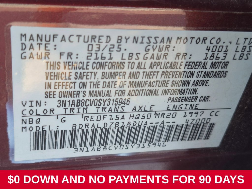 Used 2025 Nissan Sentra SV FWD image 31