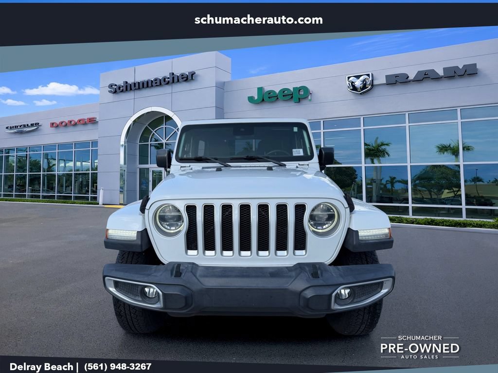 Used 2019 Jeep Wrangler Unlimited Sahara AWD/4WD image 2