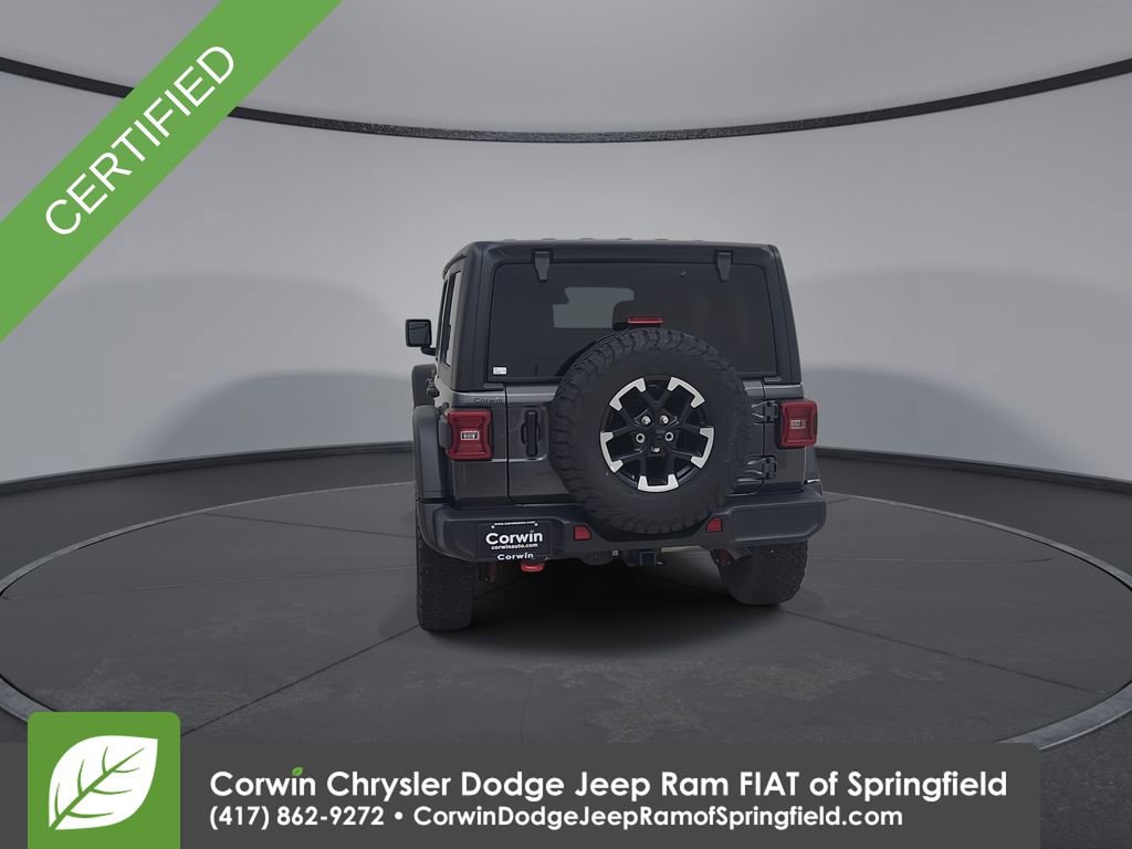 Certified 2026 Jeep Wrangler Unlimited Rubicon AWD/4WD image 12