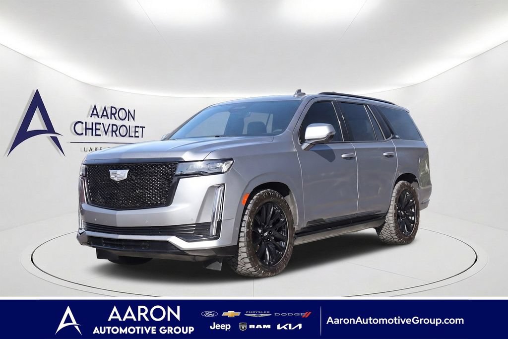 Used 2021 Cadillac Escalade Sport w/ Driver Assist Tech Package AWD/4WD video 1