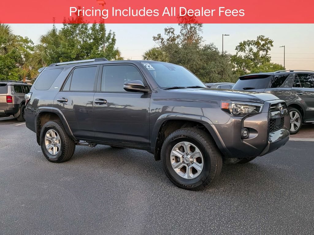 Certified 2022 Toyota 4Runner SR5 Premium w/ Moonroof Package AWD/4WD image 2