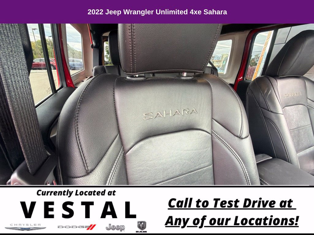 Used 2022 Jeep Wrangler Unlimited Sahara AWD/4WD image 30