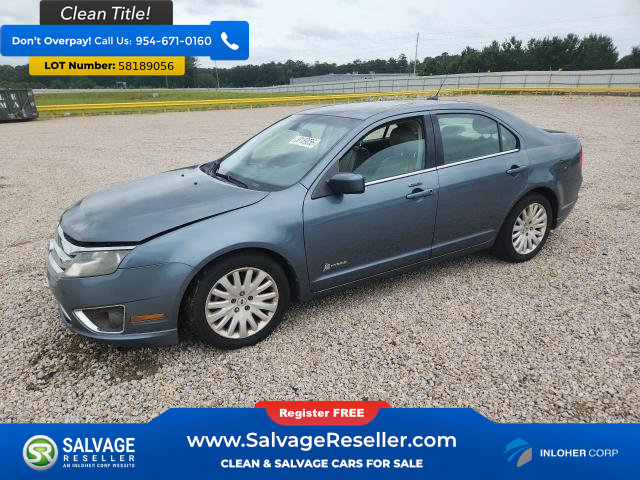 Used 2011 Ford Fusion Hybrid w/ 502A Rapid Spec Order Code