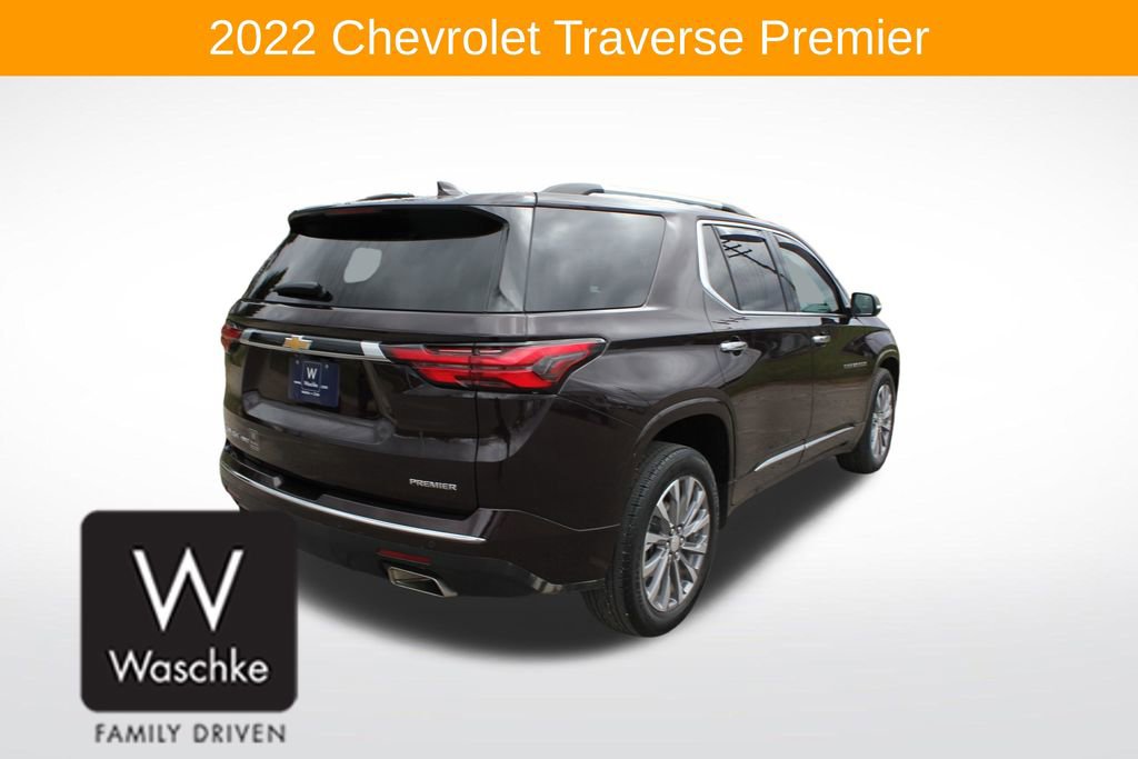 Used 2022 Chevrolet Traverse Premier w/ LPO, Floor Liner Package AWD/4WD image 8