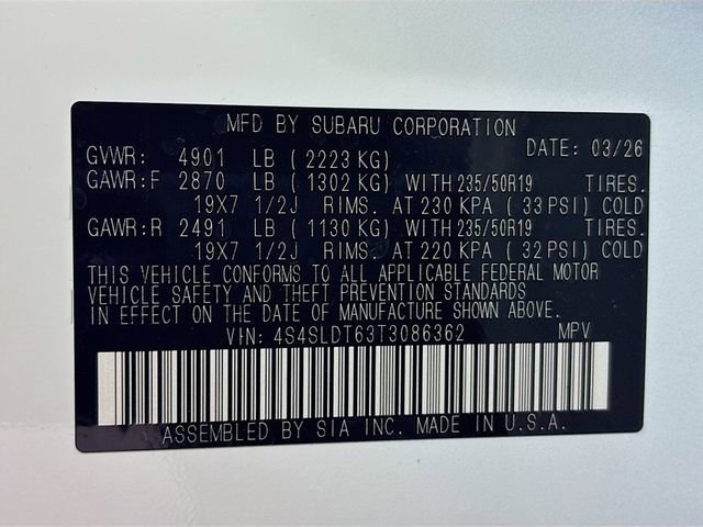 New 2026 Subaru Forester Touring AWD/4WD image 33