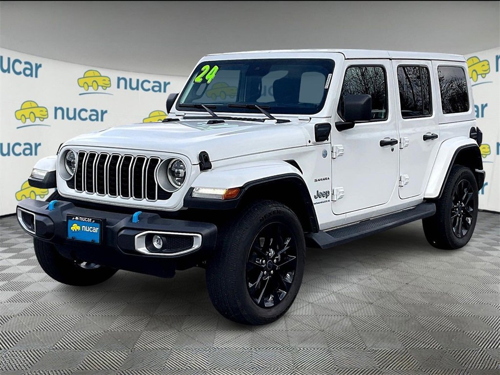 Used 2024 Jeep Wrangler Unlimited Sahara w/ Safety Group image 3