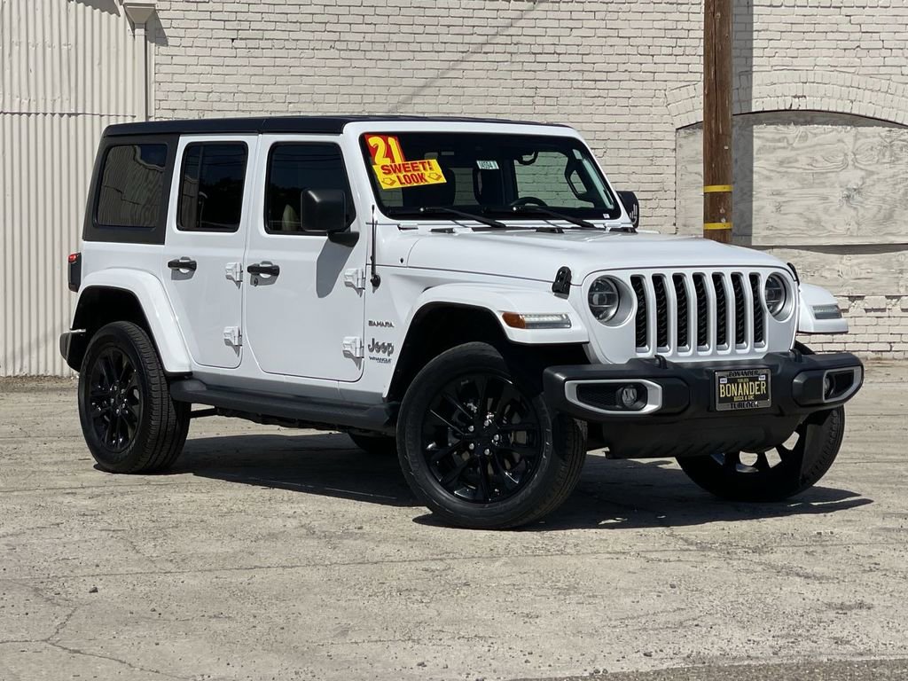 Used 2021 Jeep Wrangler Unlimited Sahara w/ Cold Weather Group