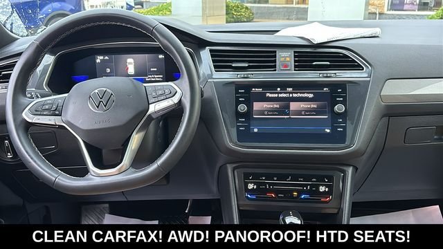 Used 2022 Volkswagen Tiguan SE w/ Panoramic Sunroof Package AWD/4WD image 7