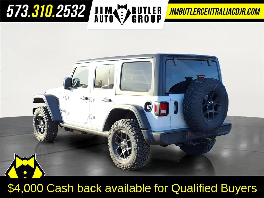 New 2026 Jeep Wrangler Unlimited Sport AWD/4WD image 4