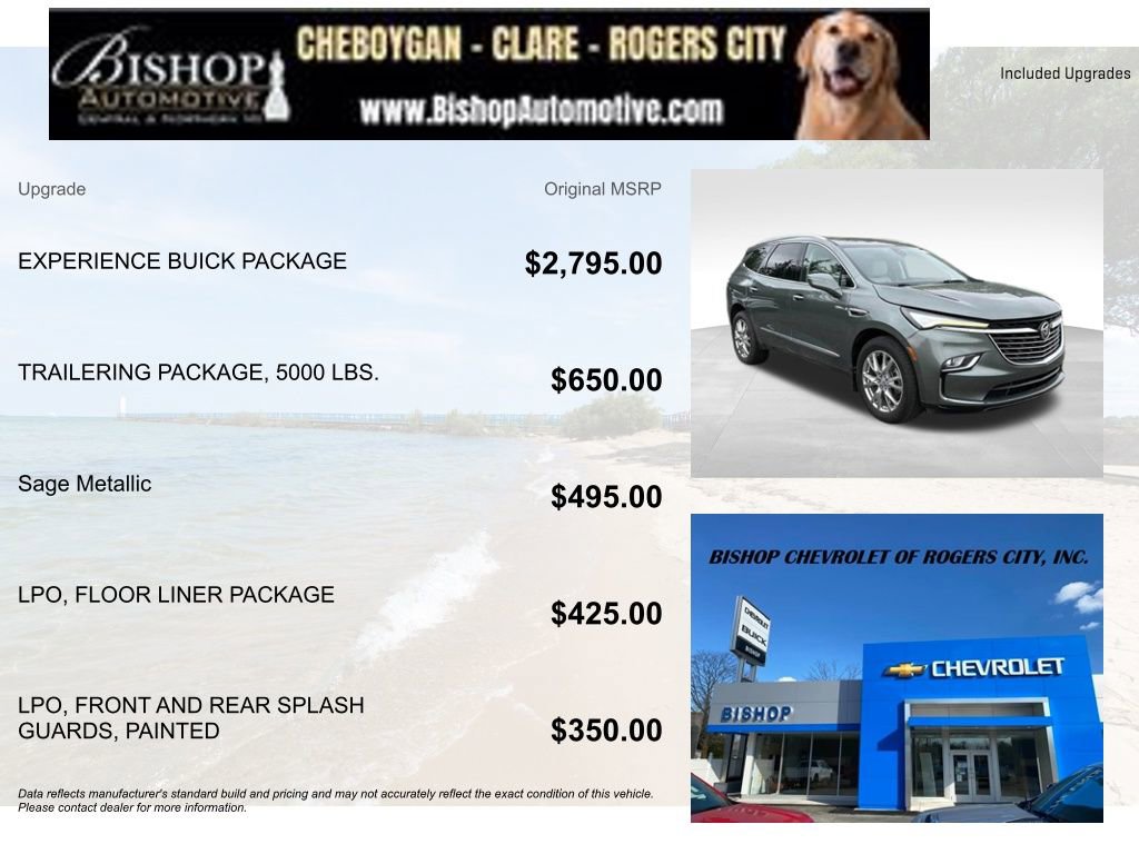 Used 2023 Buick Enclave Premium w/ Experience Buick Package AWD/4WD image 3
