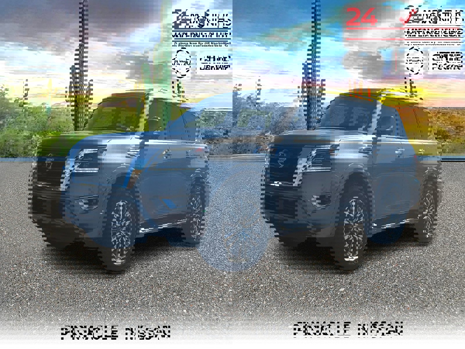 Certified 2024 Nissan Armada SL w/ Captain's Chairs Package