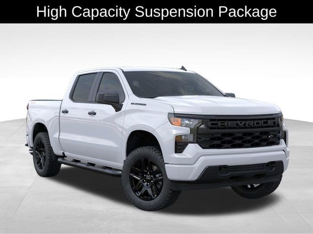 New 2026 Chevrolet Silverado 1500 Custom w/ Turbomax Blackout Package AWD/4WD image 8