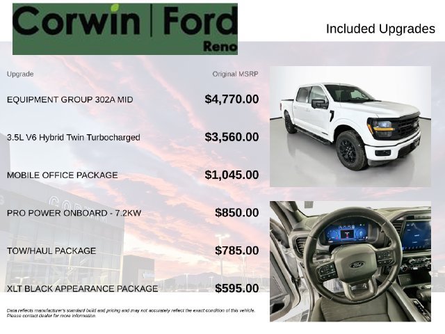 Certified 2024 Ford F150 XLT w/ Equipment Group 302A MID AWD/4WD image 3