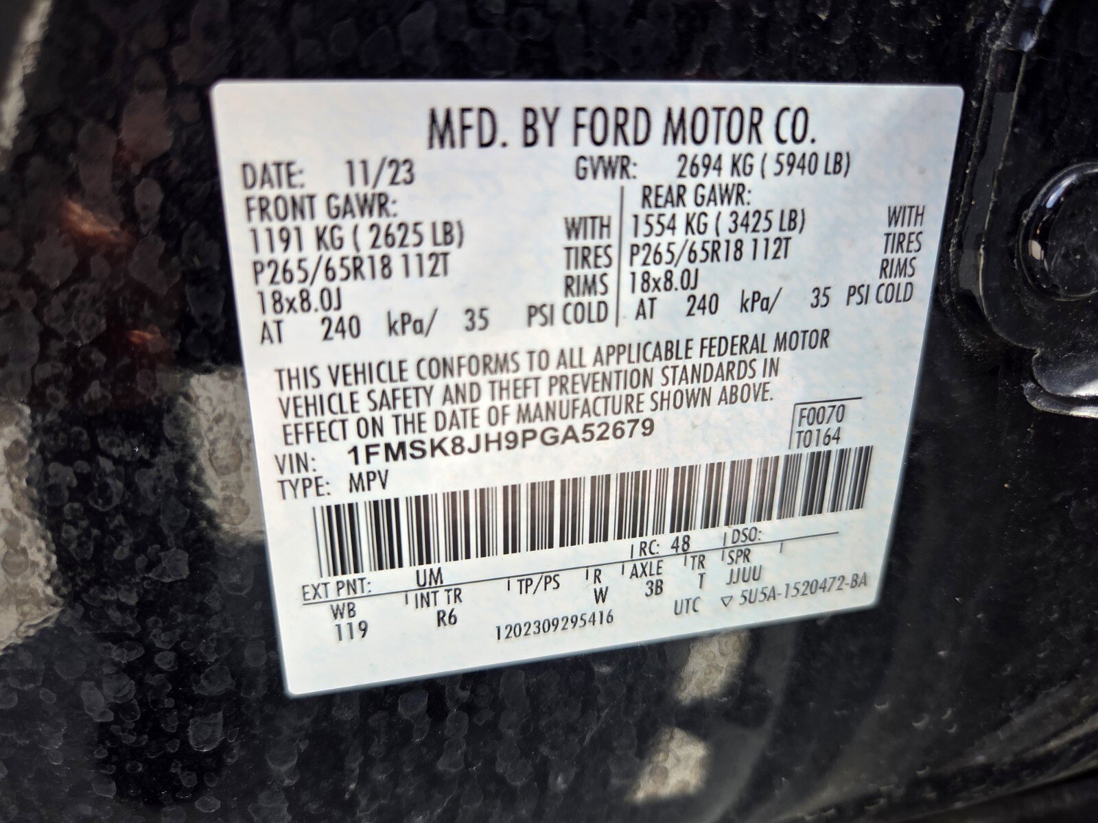Used 2023 Ford Explorer Timberline w/ Timberline Technology Package AWD/4WD image 22