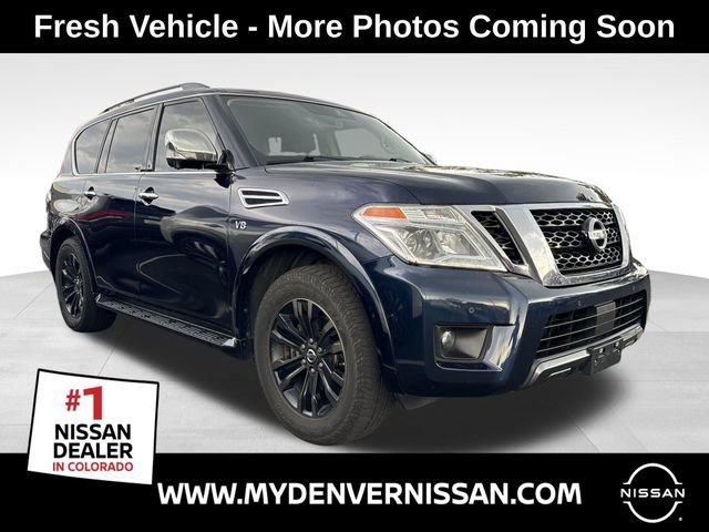 Used 2019 Nissan Armada Platinum w/ Captain's Chairs Package
