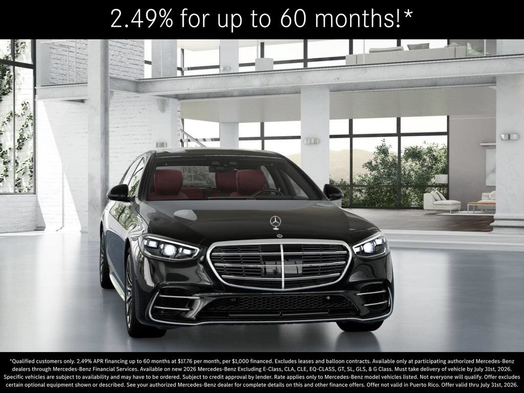 New 2026 Mercedes-Benz S 580 4MATIC Sedan image 8