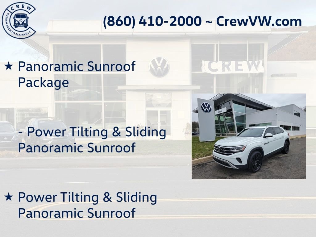 Certified 2022 Volkswagen Atlas Cross Sport SE w/ Panoramic Sunroof Package image 6