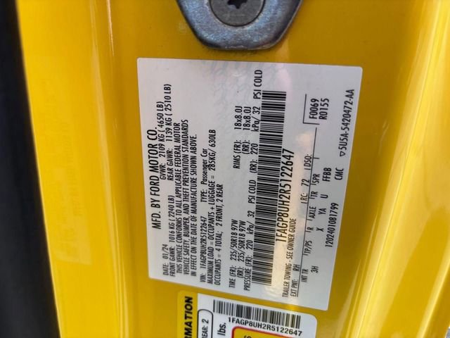 Used 2024 Ford Mustang Premium RWD image 30