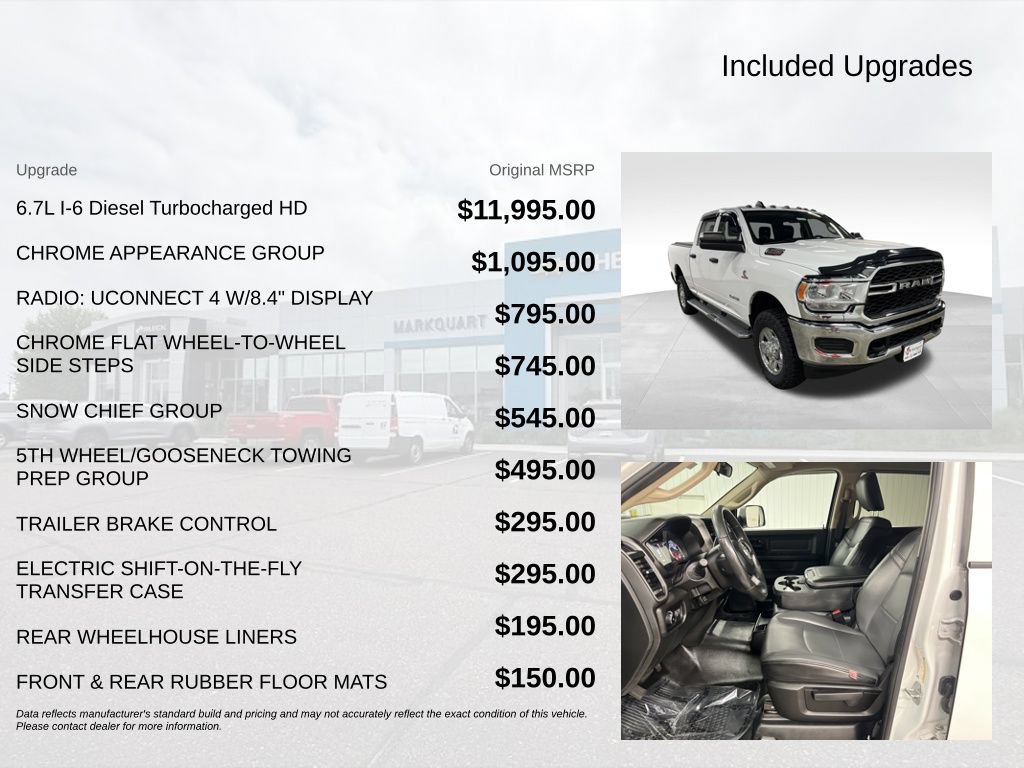 Used 2020 RAM 3500 Tradesman w/ Chrome Appearance Group AWD/4WD image 5