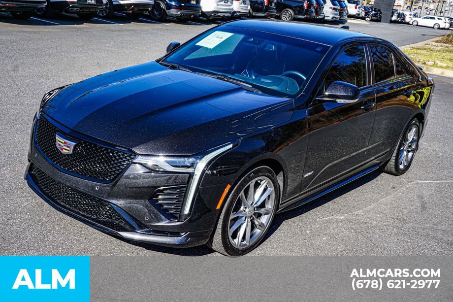 Used 2024 Cadillac CT4 V w/ Climate Package image 16