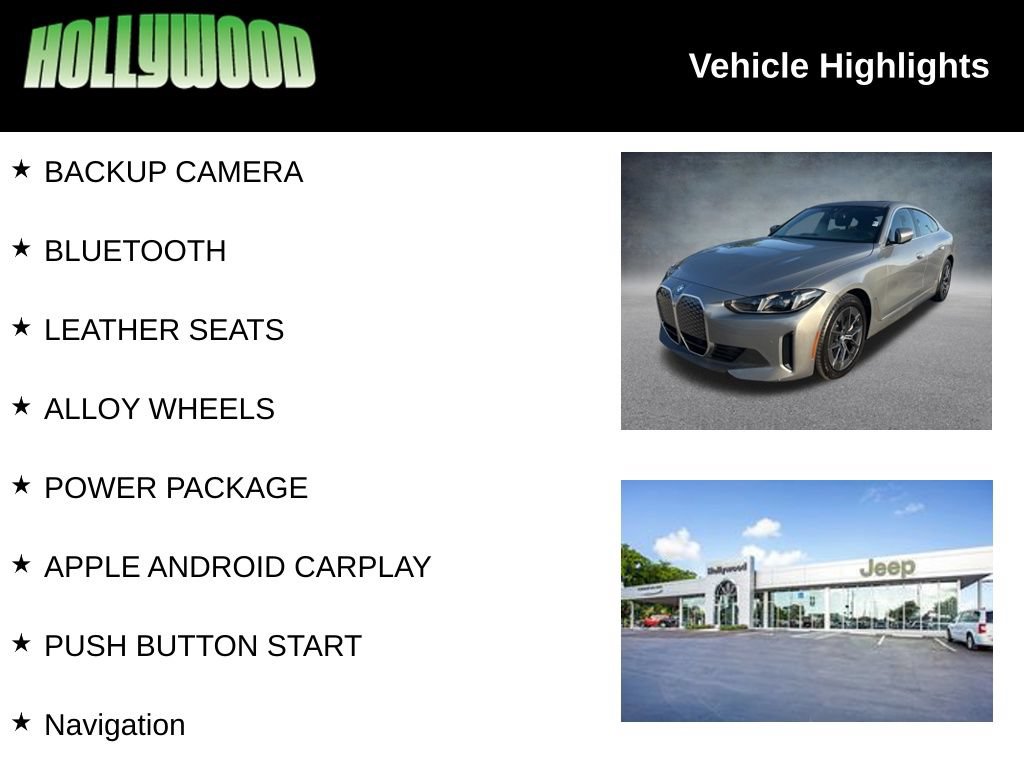 Used 2025 BMW i4 xDrive40i AWD/4WD image 3