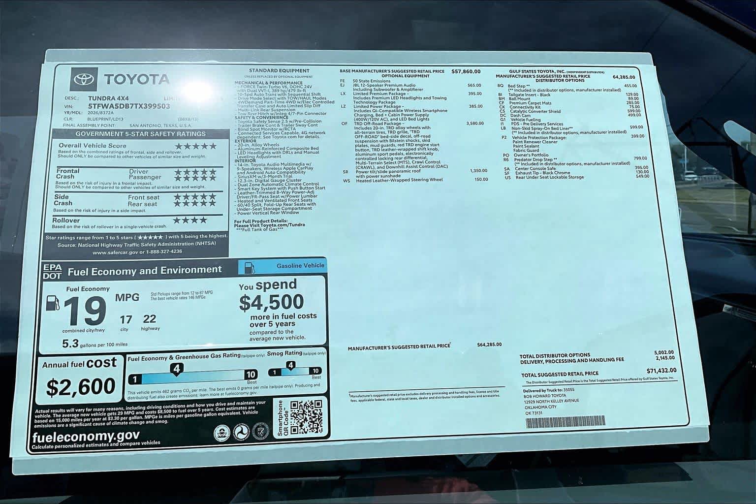 New 2026 Toyota Tundra Limited AWD/4WD image 19