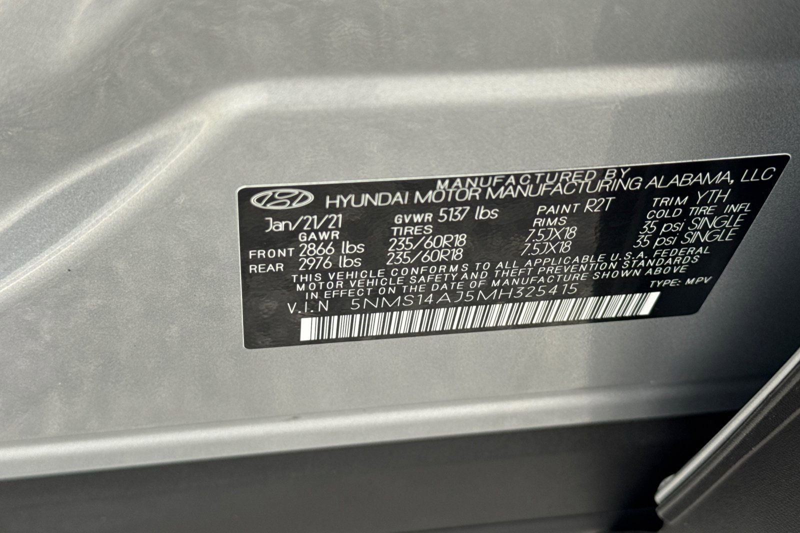 Used 2021 Hyundai Santa Fe SE FWD image 27
