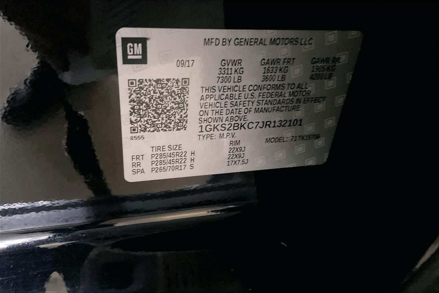 Used 2018 GMC Yukon SLT w/ Premium Edition AWD/4WD image 32