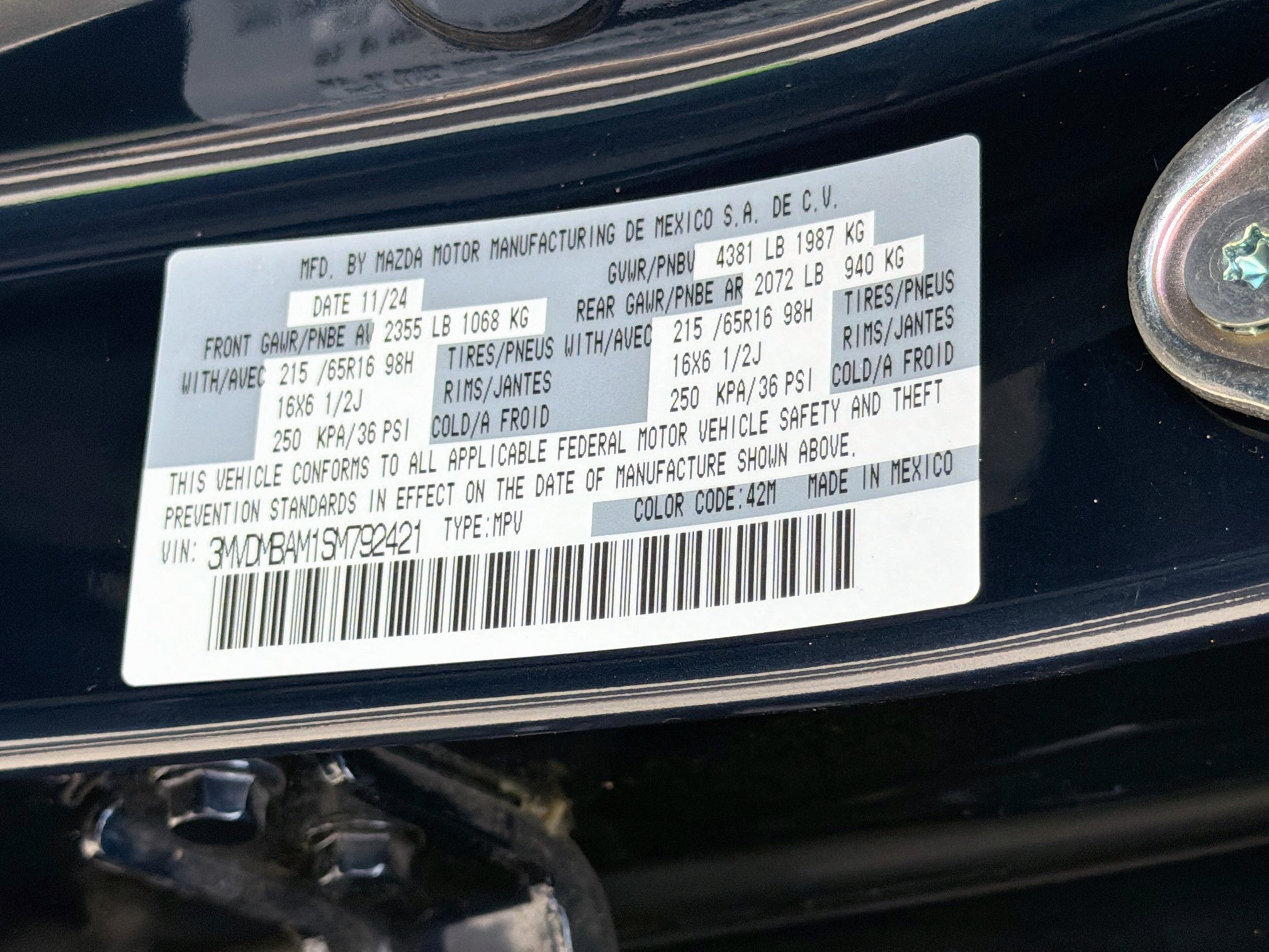 Used 2025 MAZDA CX-30 AWD 2.5 S image 41