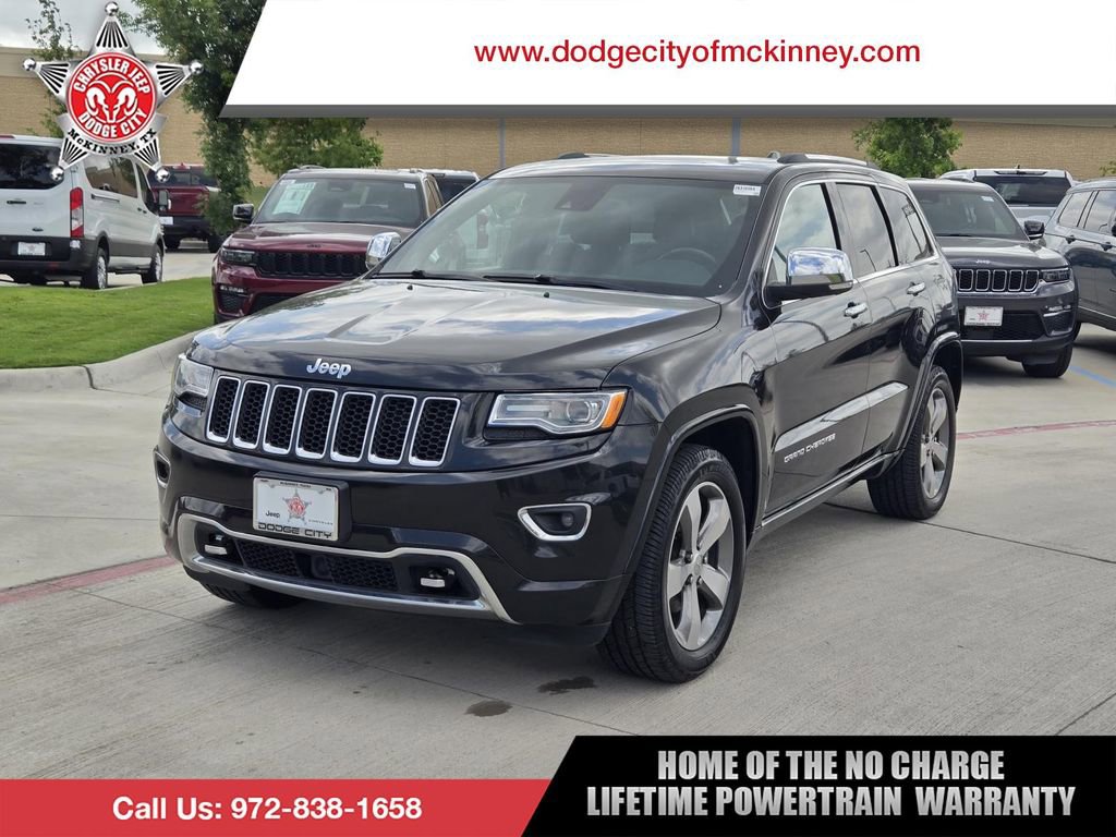 Used 2015 Jeep Grand Cherokee Overland w/ Advanced Technology Group