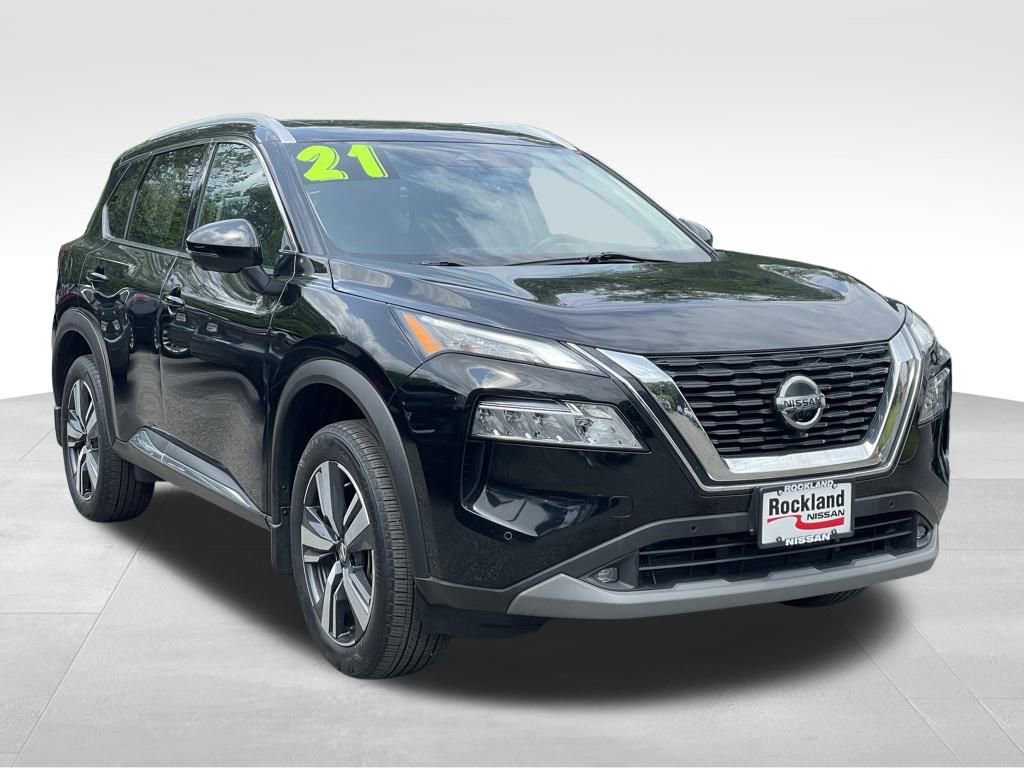 Certified 2021 Nissan Rogue SL w/ Premium Package AWD/4WD image 3