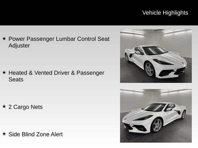 Used 2025 Chevrolet Corvette Stingray Preferred Cpe w/ Battery Protection Package RWD image 30