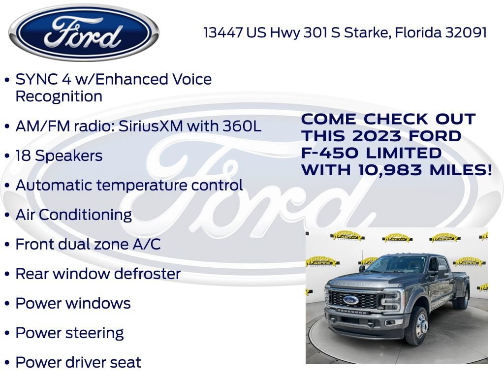 Certified 2023 Ford F450 Limited AWD/4WD image 27