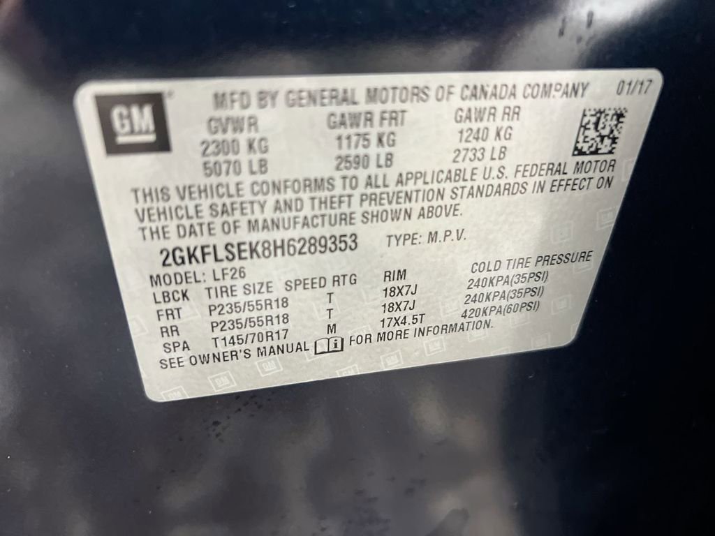 Used 2017 GMC Terrain SLE AWD/4WD image 26
