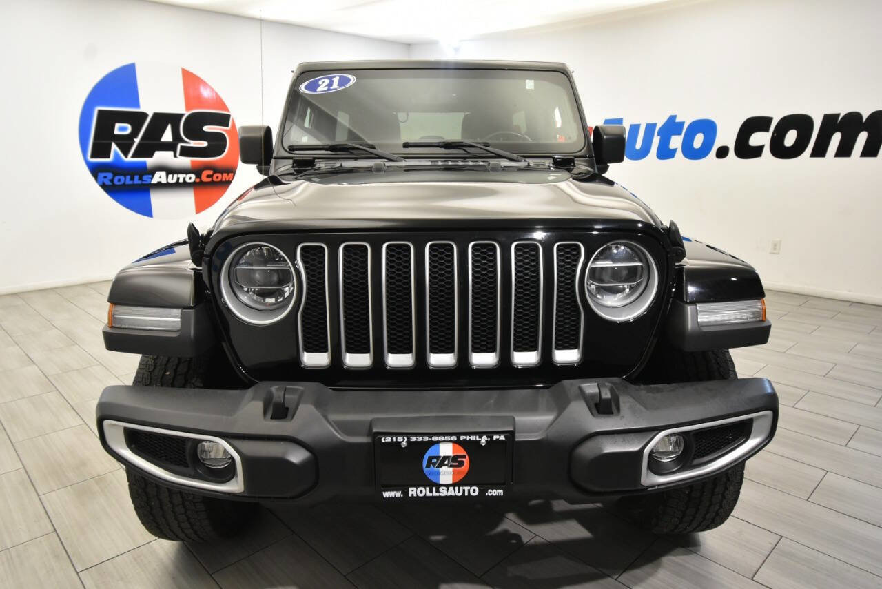 Used 2021 Jeep Wrangler Unlimited Sahara AWD/4WD image 8