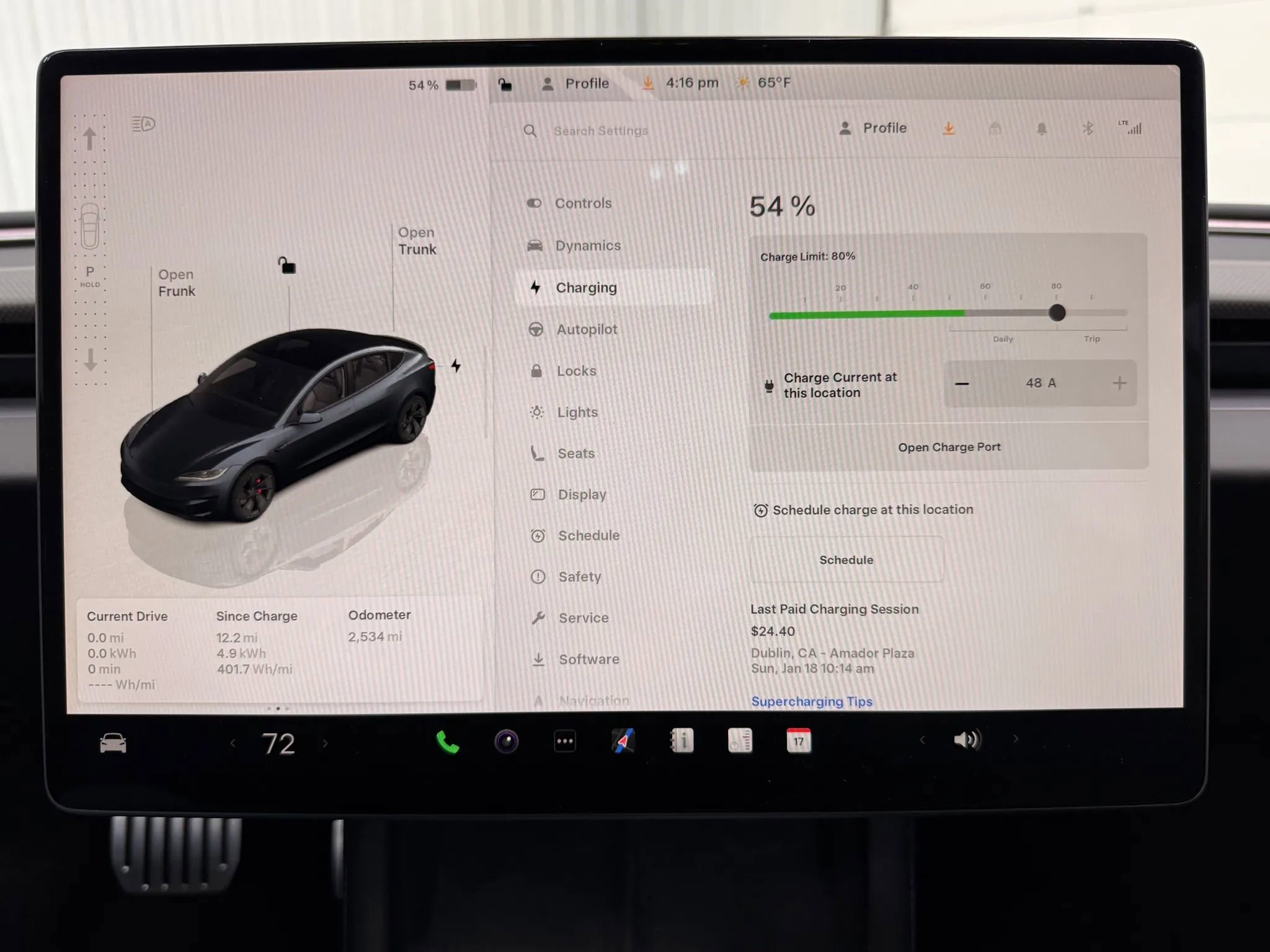 Used 2025 Tesla Model 3 Performance AWD/4WD image 24