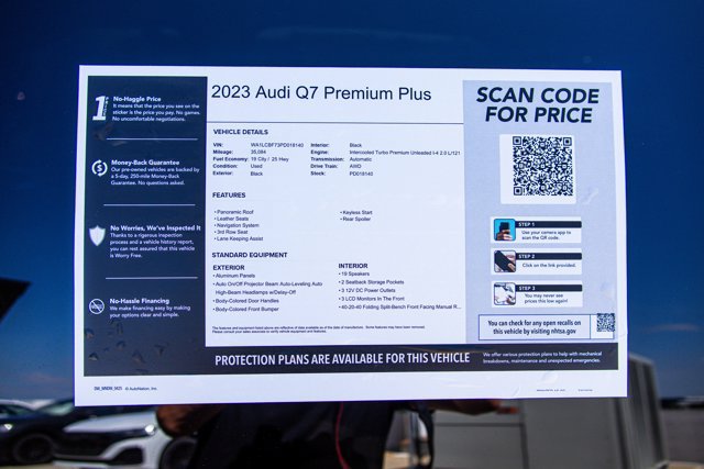 Used 2023 Audi Q7 2.0T Premium Plus w/ Premium Plus Package AWD/4WD image 29