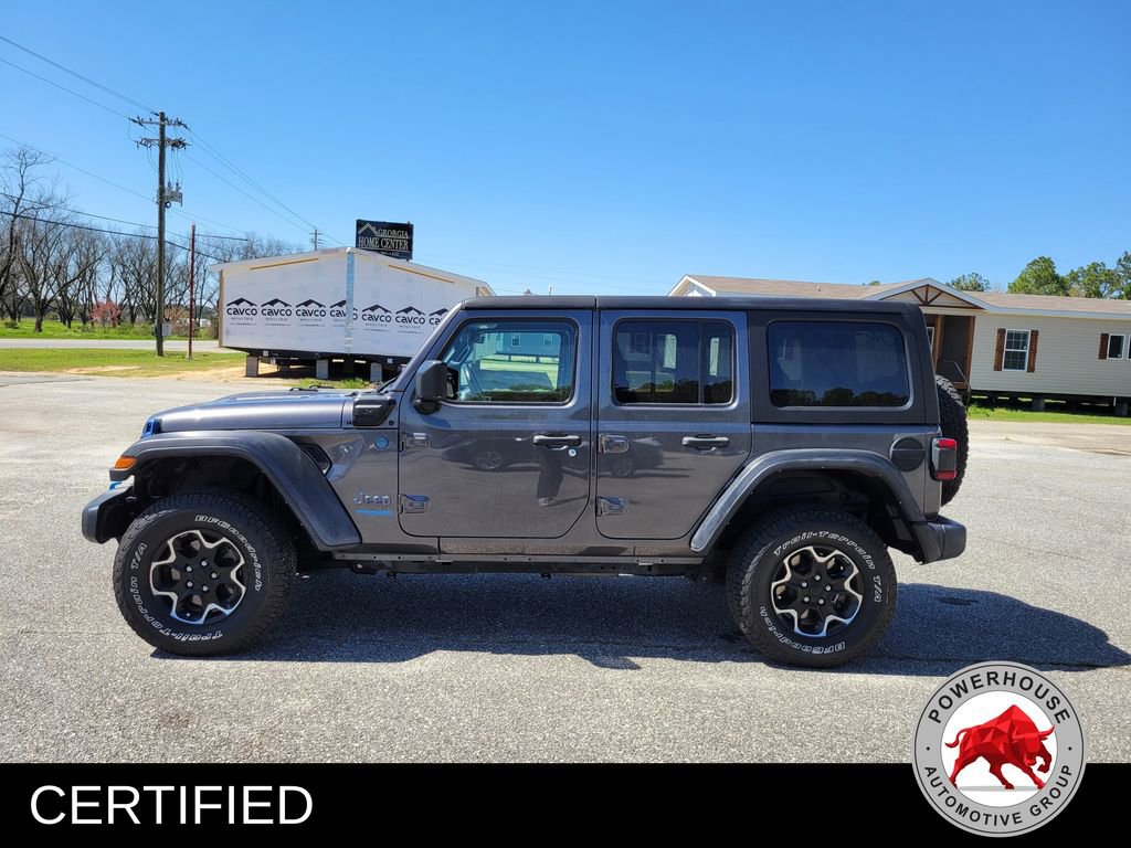 Used 2021 Jeep Wrangler Unlimited Rubicon 4xe w/ Dual Top Group image 3