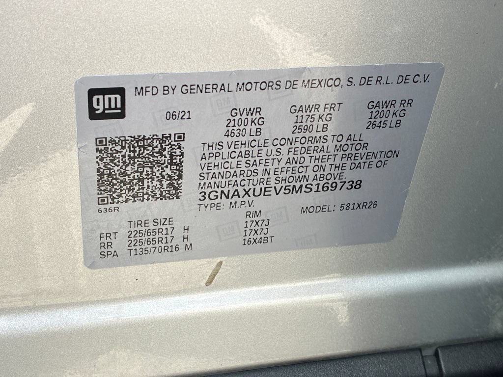 Used 2021 Chevrolet Equinox LT AWD/4WD image 42