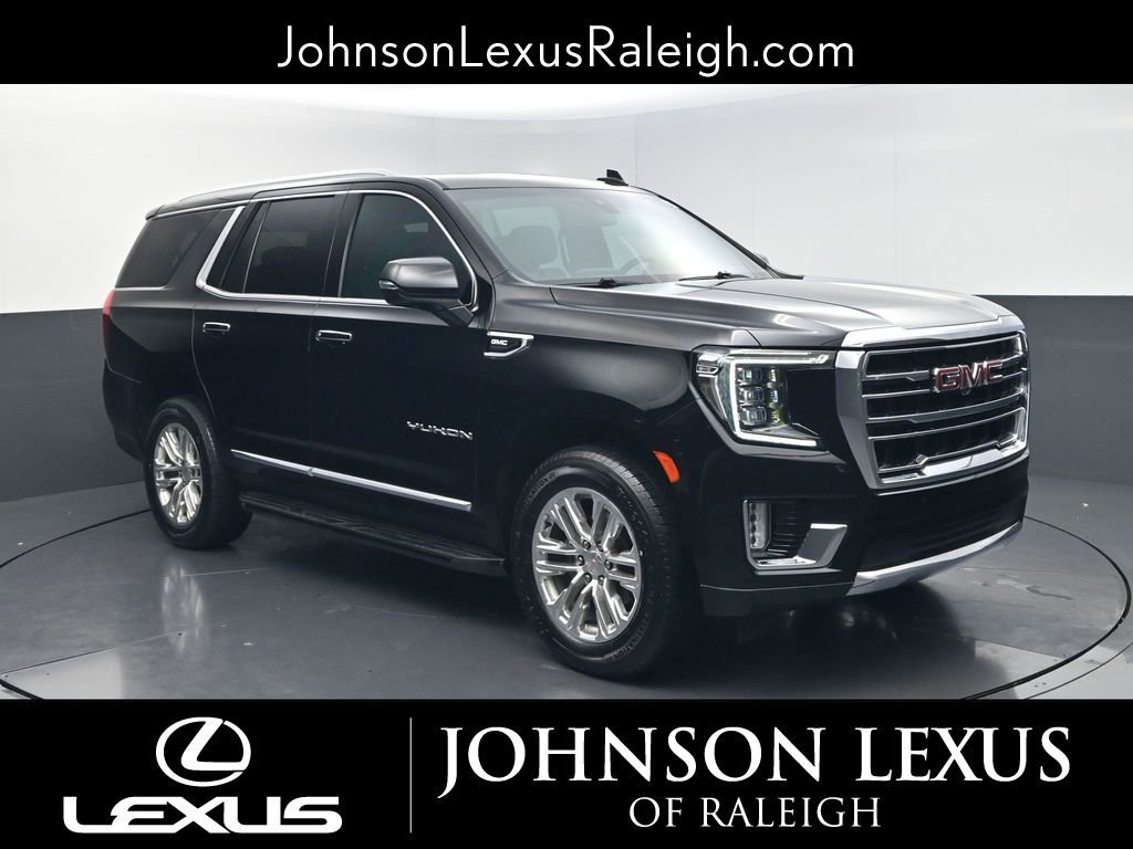 Used 2021 GMC Yukon SLT w/ SLT Premium Package image 3