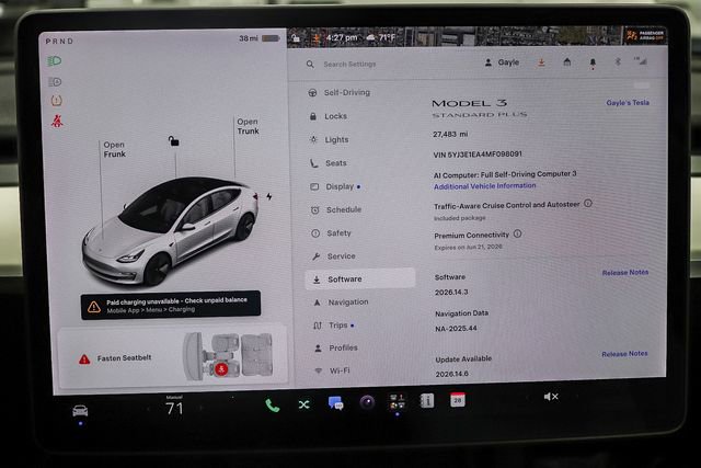 Used 2021 Tesla Model 3 Standard Range Plus RWD image 26